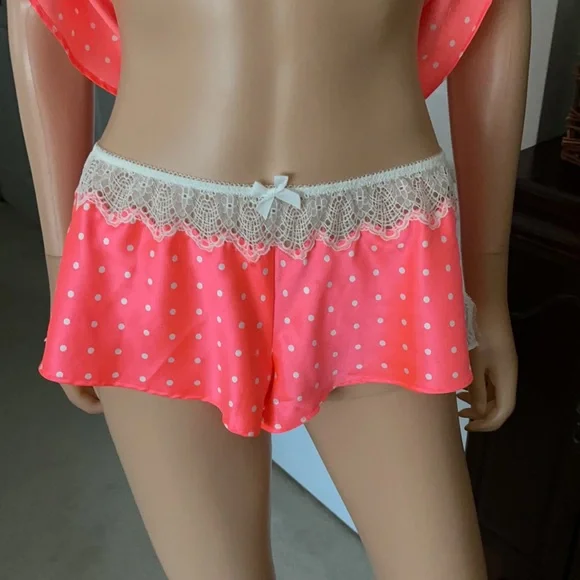 NWOT Vintage Victoria Secret silky soft cami dancer panty set